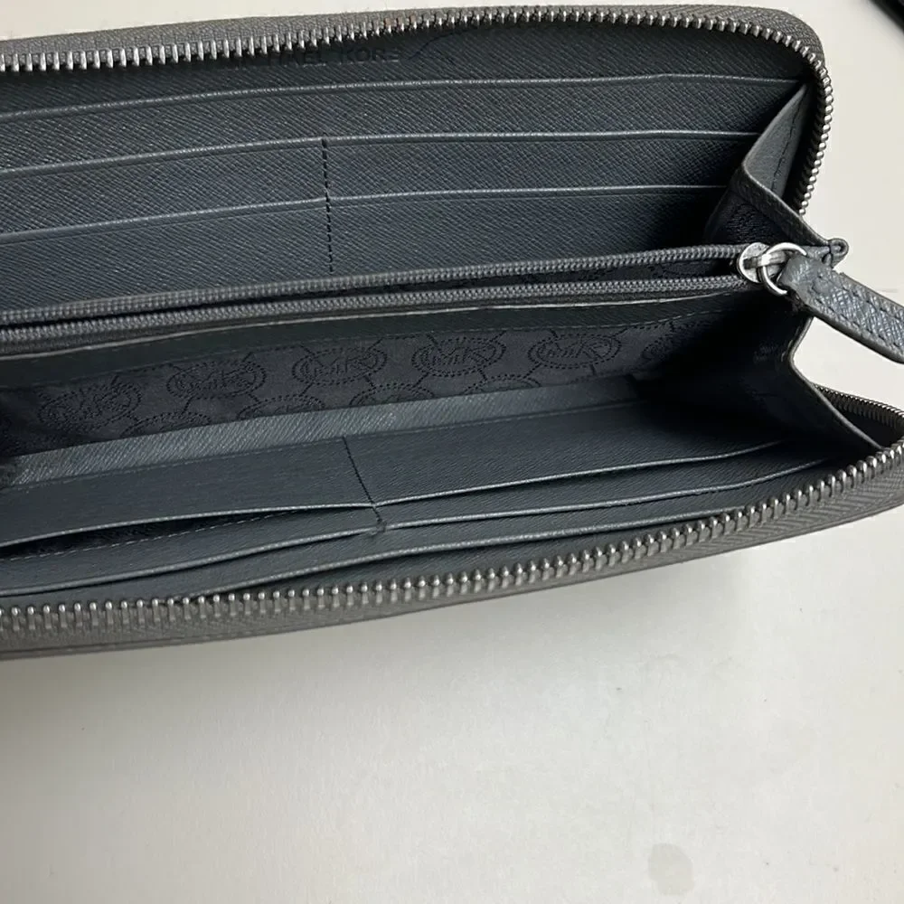 Michael Kors leather snakeskin wallet
